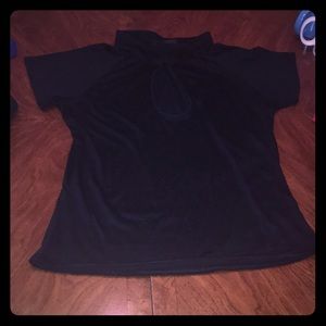 Mode Merr Everybody Loves Cleavage Blouse Black L